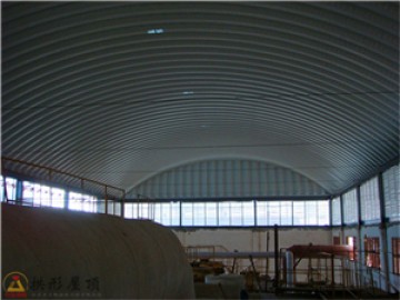 什么是無梁金屬拱形屋面？