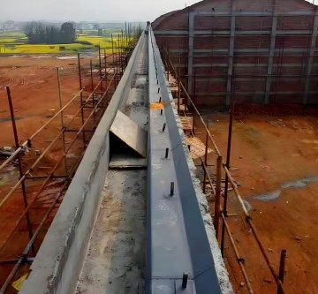 拱形屋頂節(jié)點(diǎn)用6mm厚鋼托板說明